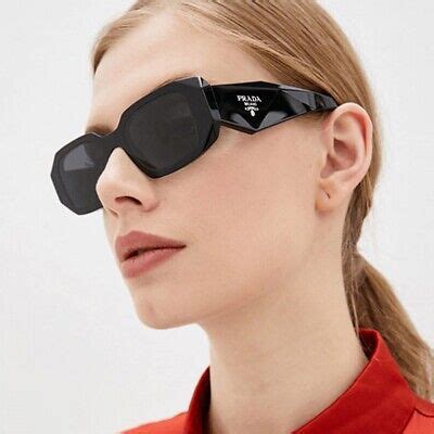 Prada PR17WS Black/Dark Grey Lenses 